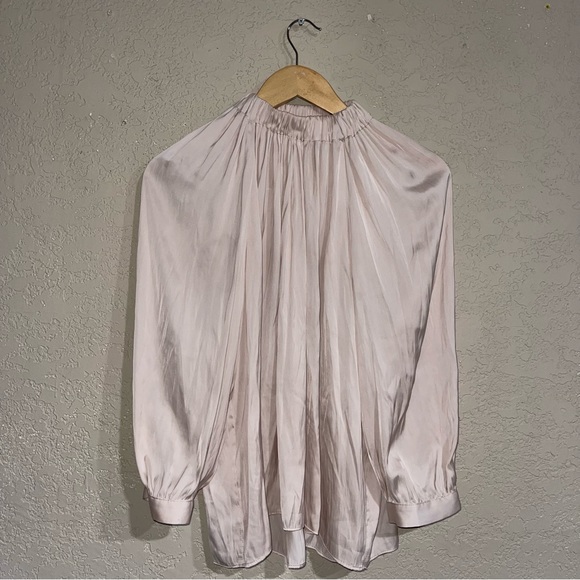 Smythe | CASCADE BLOUSE IN BLUSH SIZE: small - Picture 2 of 4